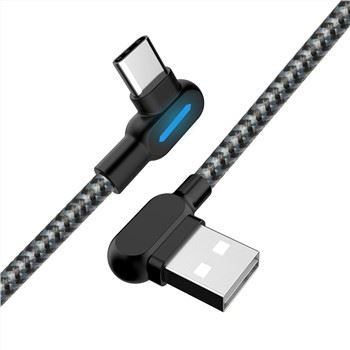 Cable de carga rápida LED tipo C