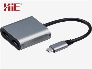 Adaptador USB-C a Duo-HDMI