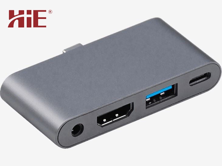 Estación de acoplamiento USB-C 4 en 1
